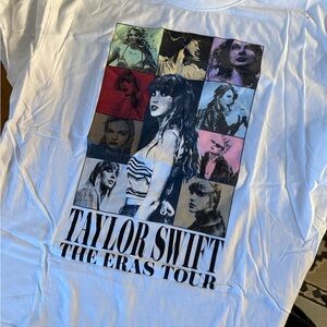 Taylor Swift The Eras Tour White T-Shirt